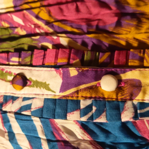 Argora Button Up Blouse Long Sleeve Size Small - Picture 7 of 7